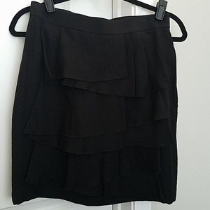 BCBGMAXAZRIA Black Skirt
